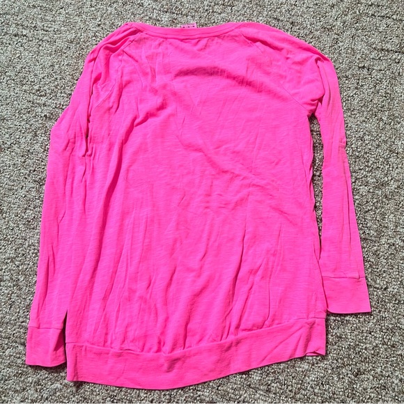 PINK Victoria's Secret Bright Pink Sweatshirt - Picture 3 of 4